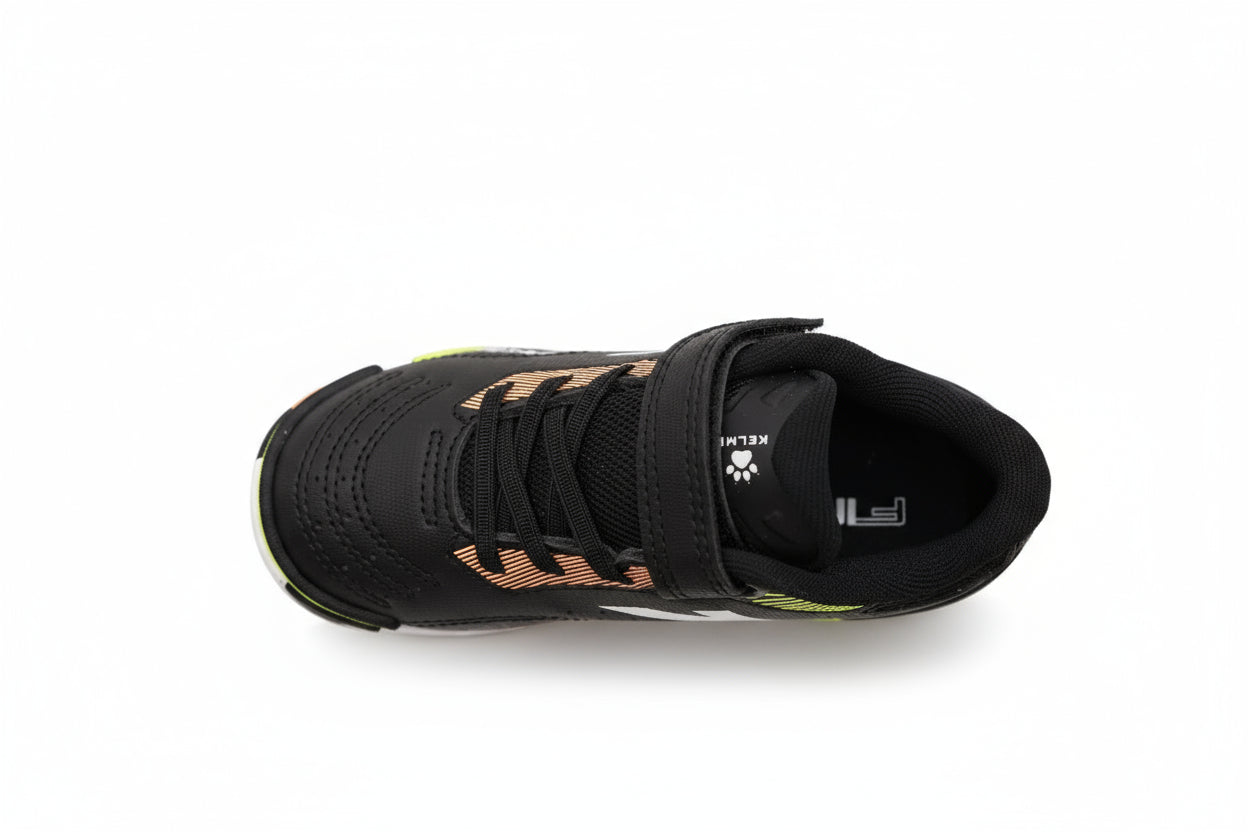 ZAPATILLAS DE FÚTBOL SALA DE NIÑO FINAL ELASTIC INDOOR NEGRO