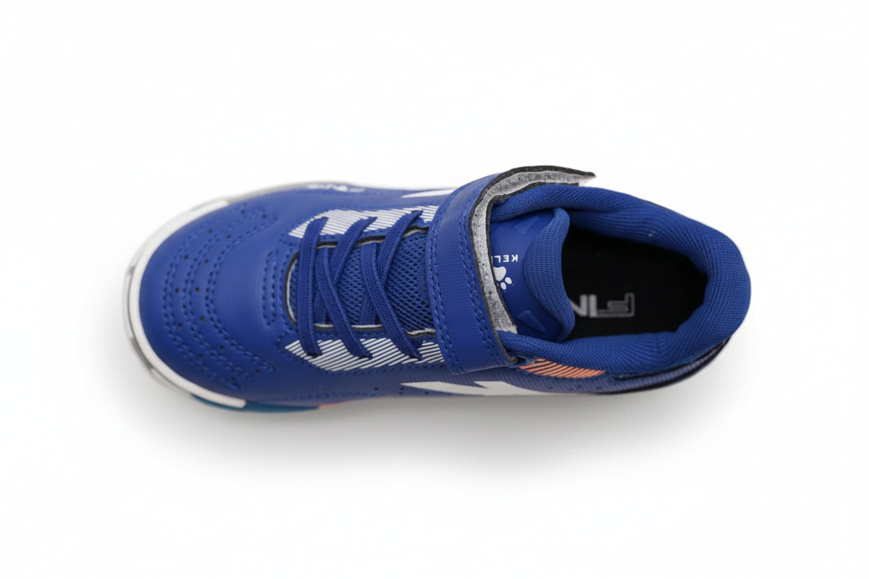 ZAPATILLAS DE FÚTBOL SALA DE NIÑO FINAL ELASTIC INDOOR AZUL