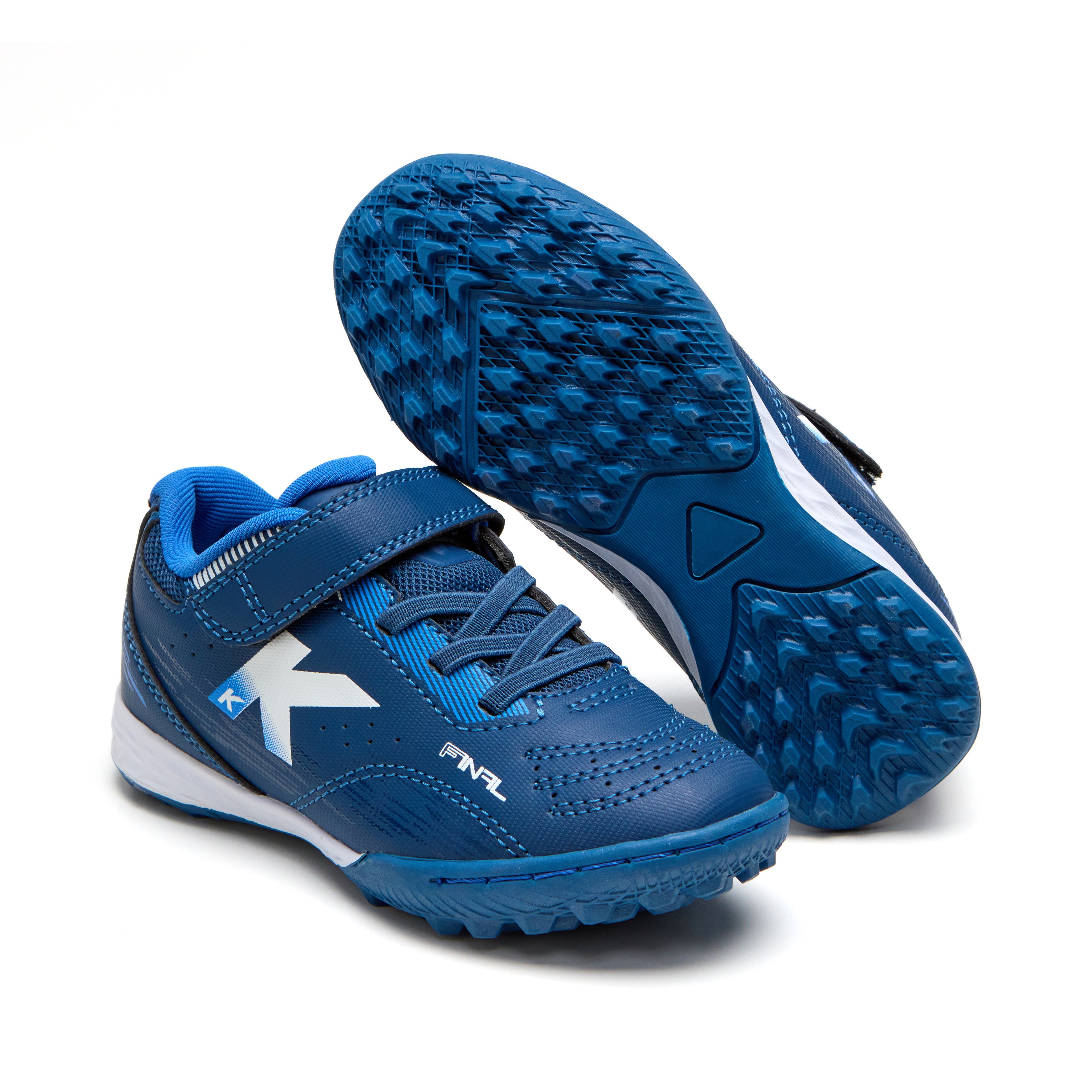 ZAPATILLAS DE NIÑO FINAL ELASTIC TURF AZUL