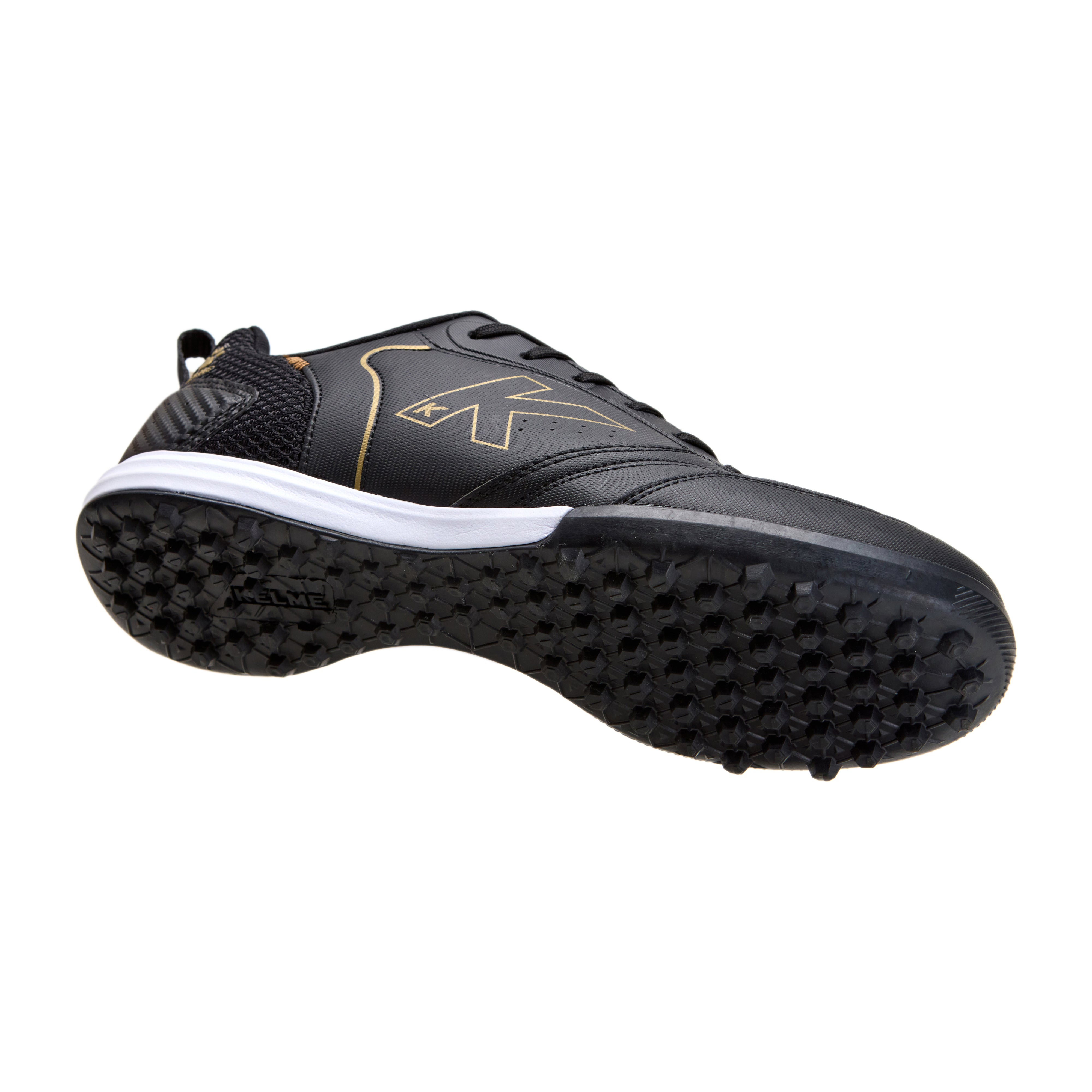 BOTAS DE FUTBOL GOLEIRO TURF NEGRO