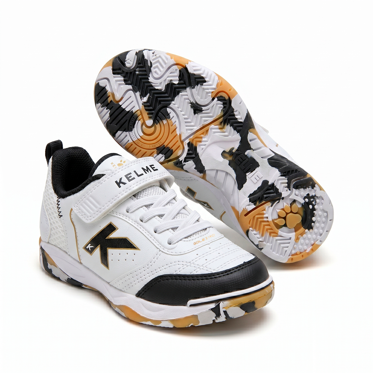 ZAPATILLAS DE NIÑO GOLEIRO ELASTIC INDOOR BLANCO