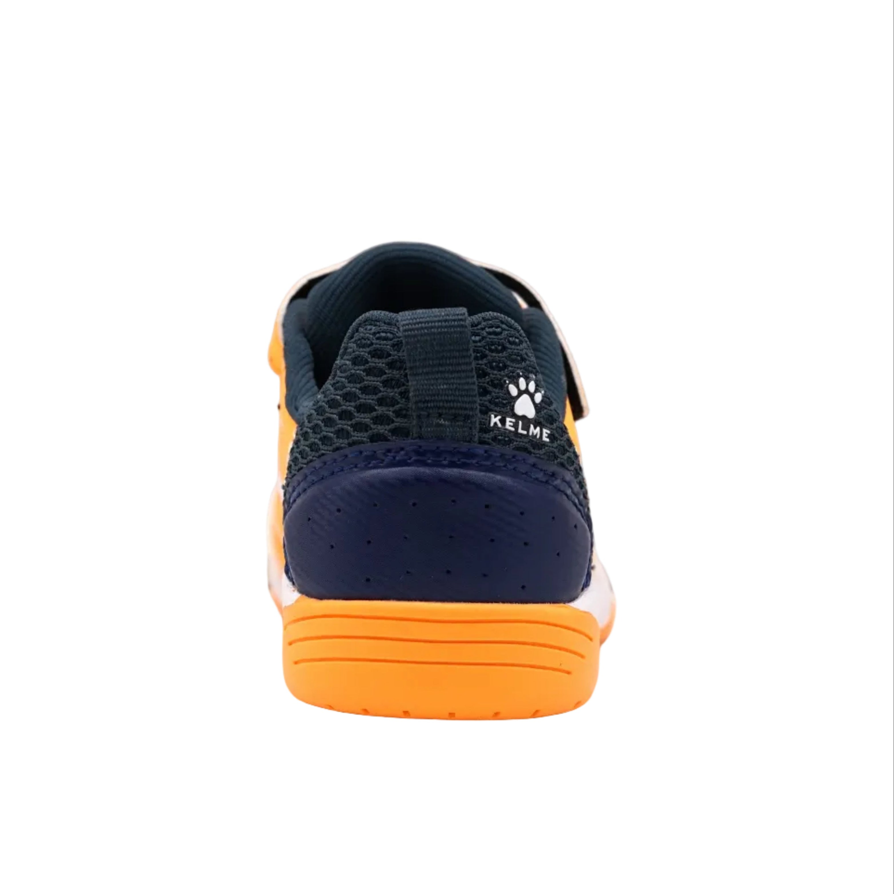 ZAPATILLAS DE NIÑO GOLEIRO ELASTIC INDOOR NARANJA Y AZUL