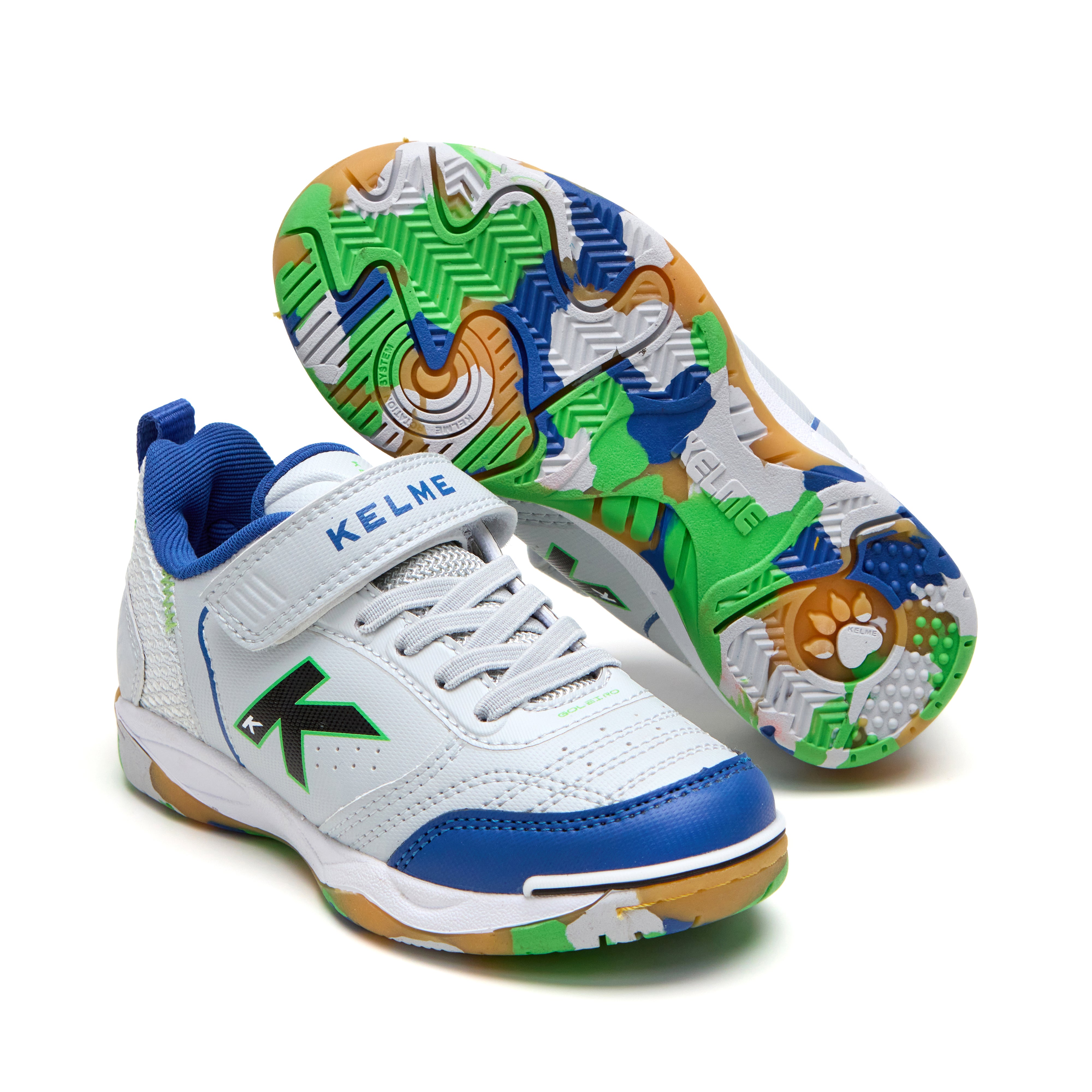 ZAPATILLAS DE NIÑO GOLEIRO ELASTIC INDOOR GRIS