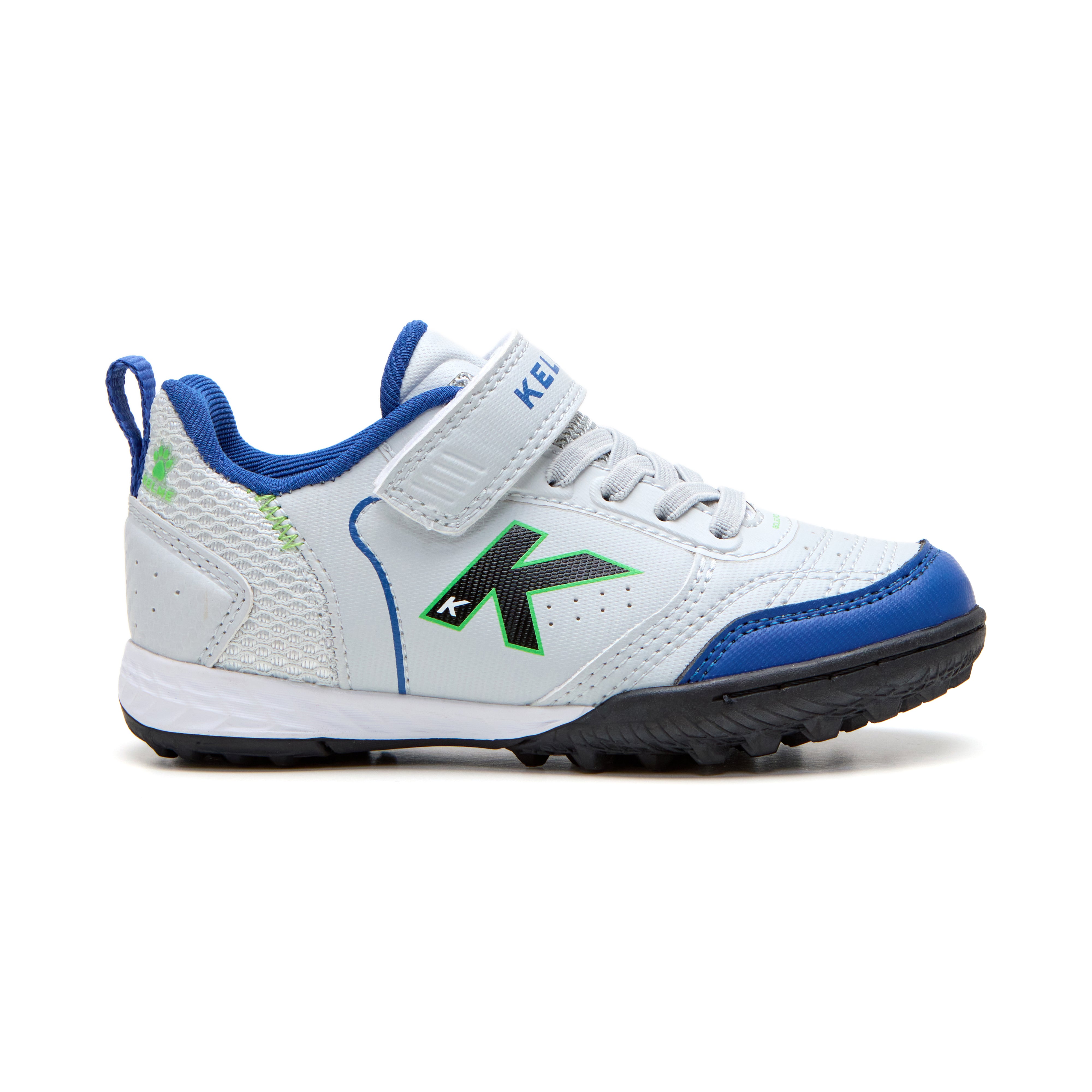 ZAPATILLAS DE NIÑO GOLEIRO TURF ELASTIC GRIS