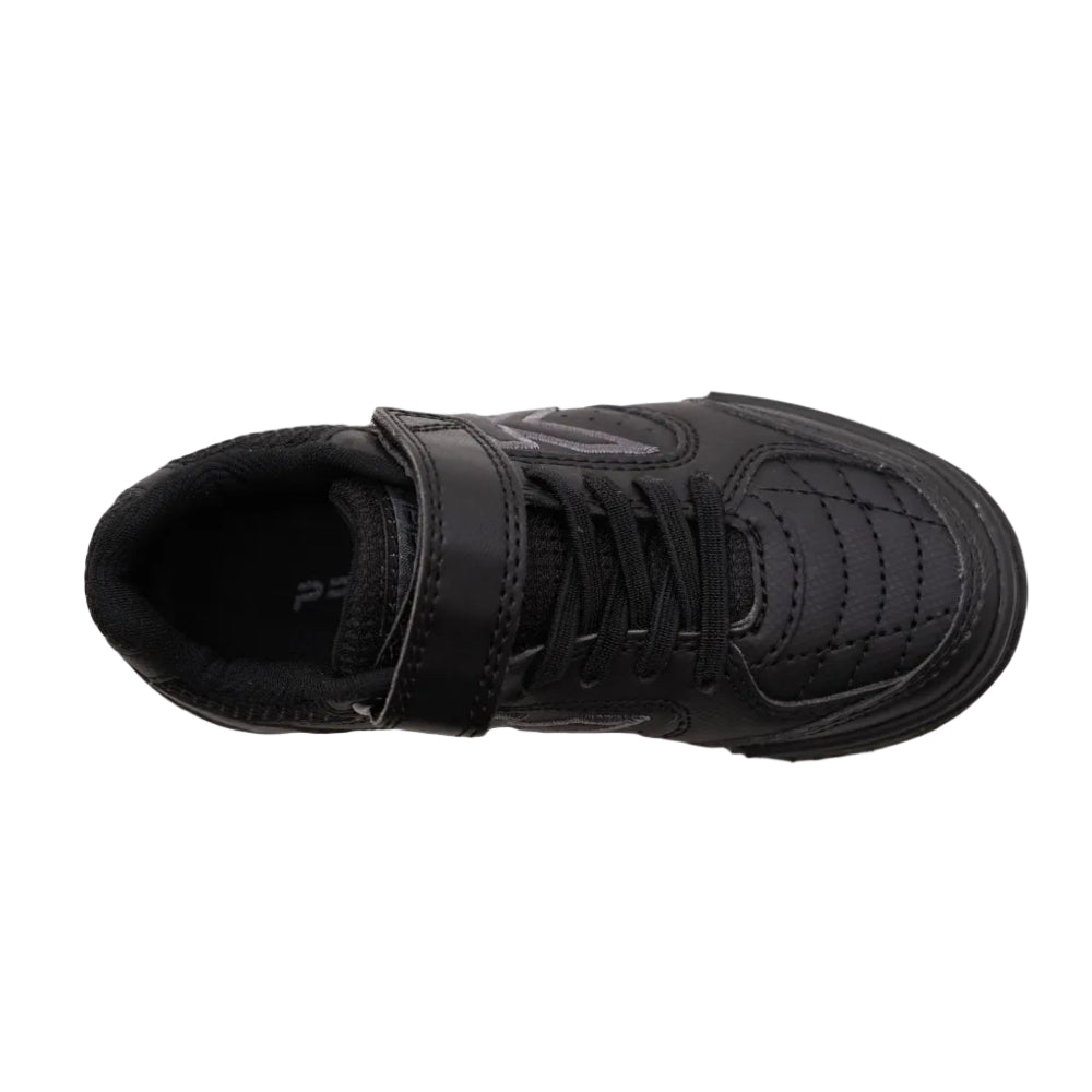 PRECISION BTS ELASTIC BLACK KIDS' SNEAKERS