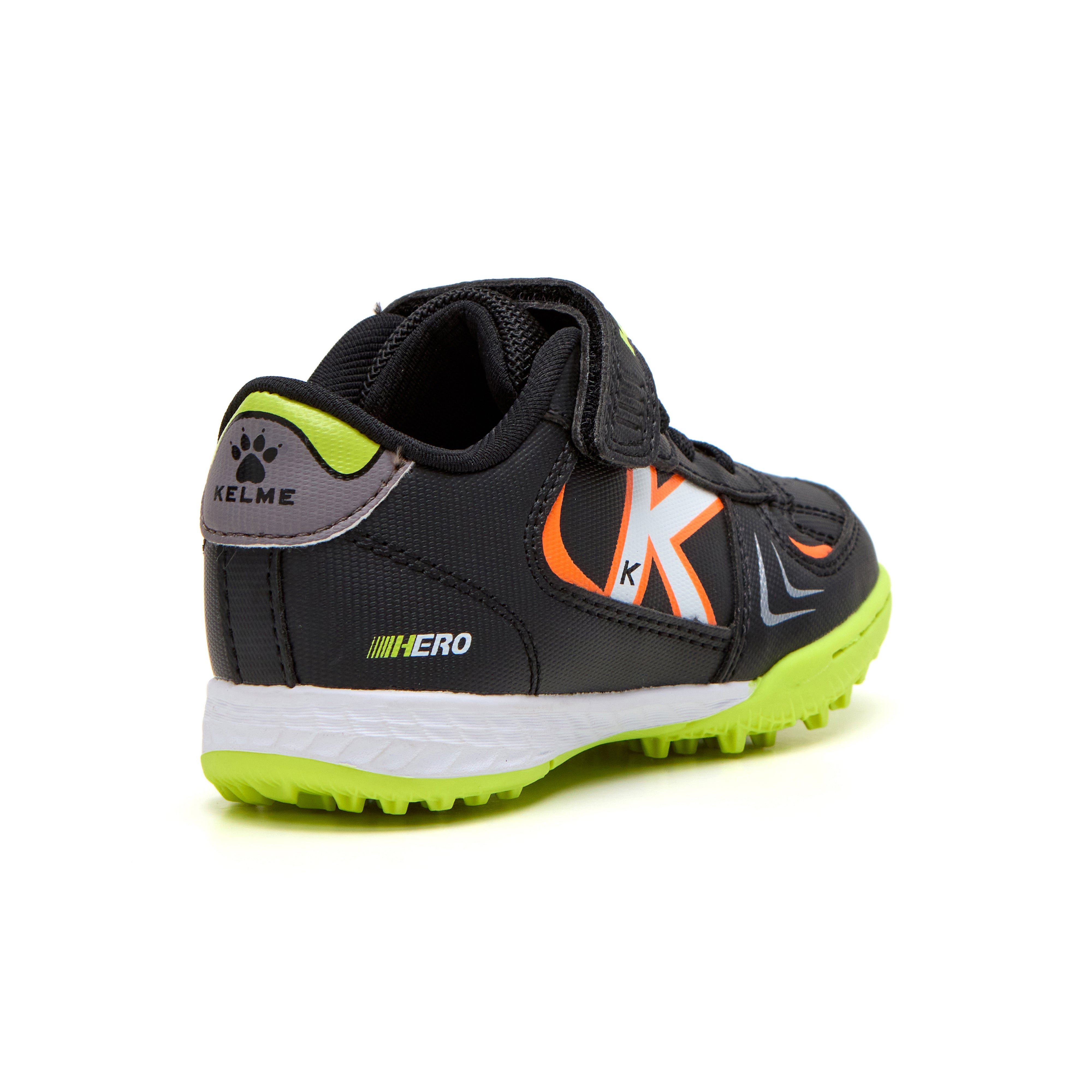 ZAPATILLAS DE NIÑO HERO TURF ELASTIC NEGRO