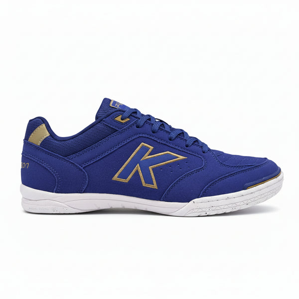 ZAPATILLAS DE FÚTBOL SALA PRECISION AZUL-ORO