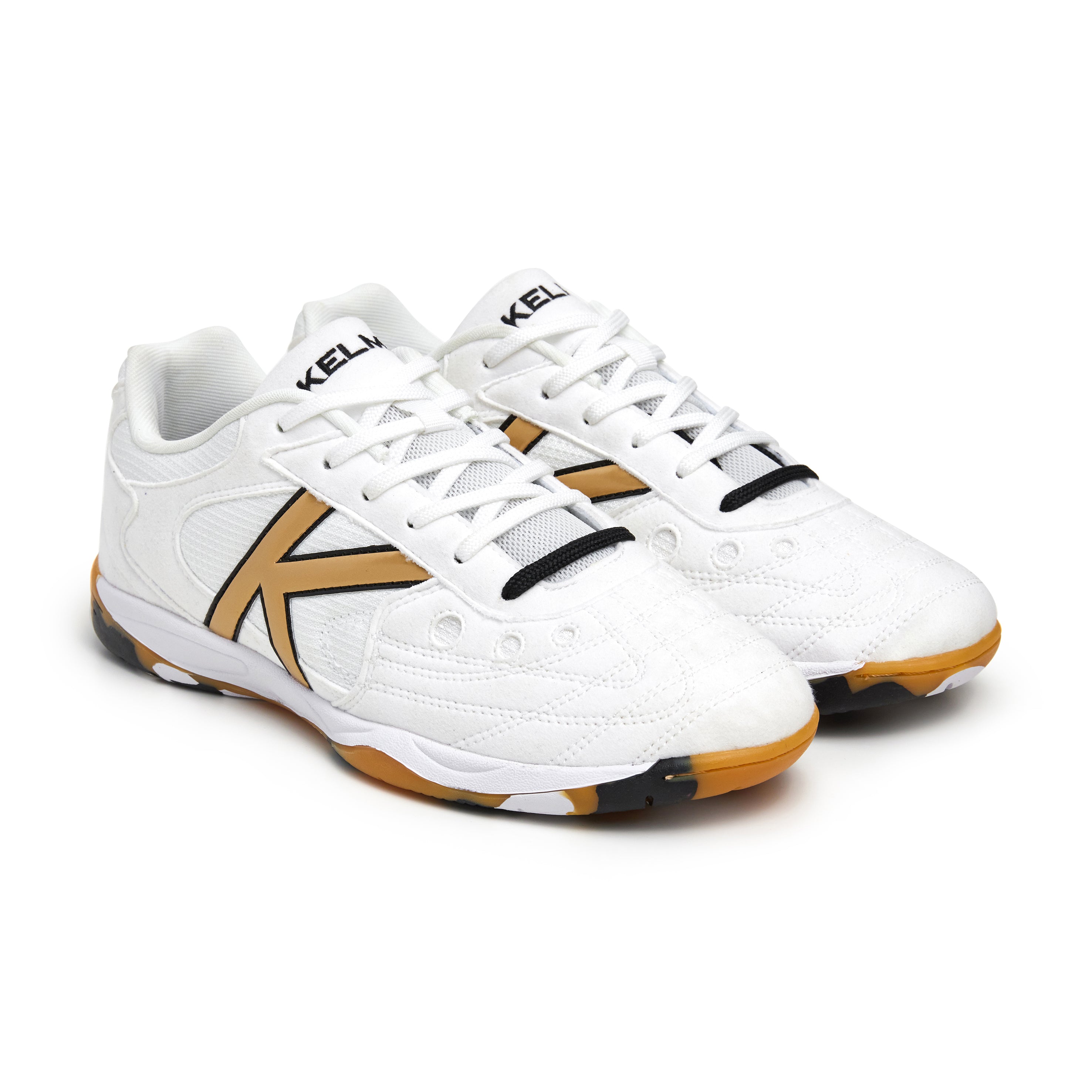 ZAPATILLAS DE FÚTBOL SALA INDOOR COPA BLANCO-ORO-NEGRO