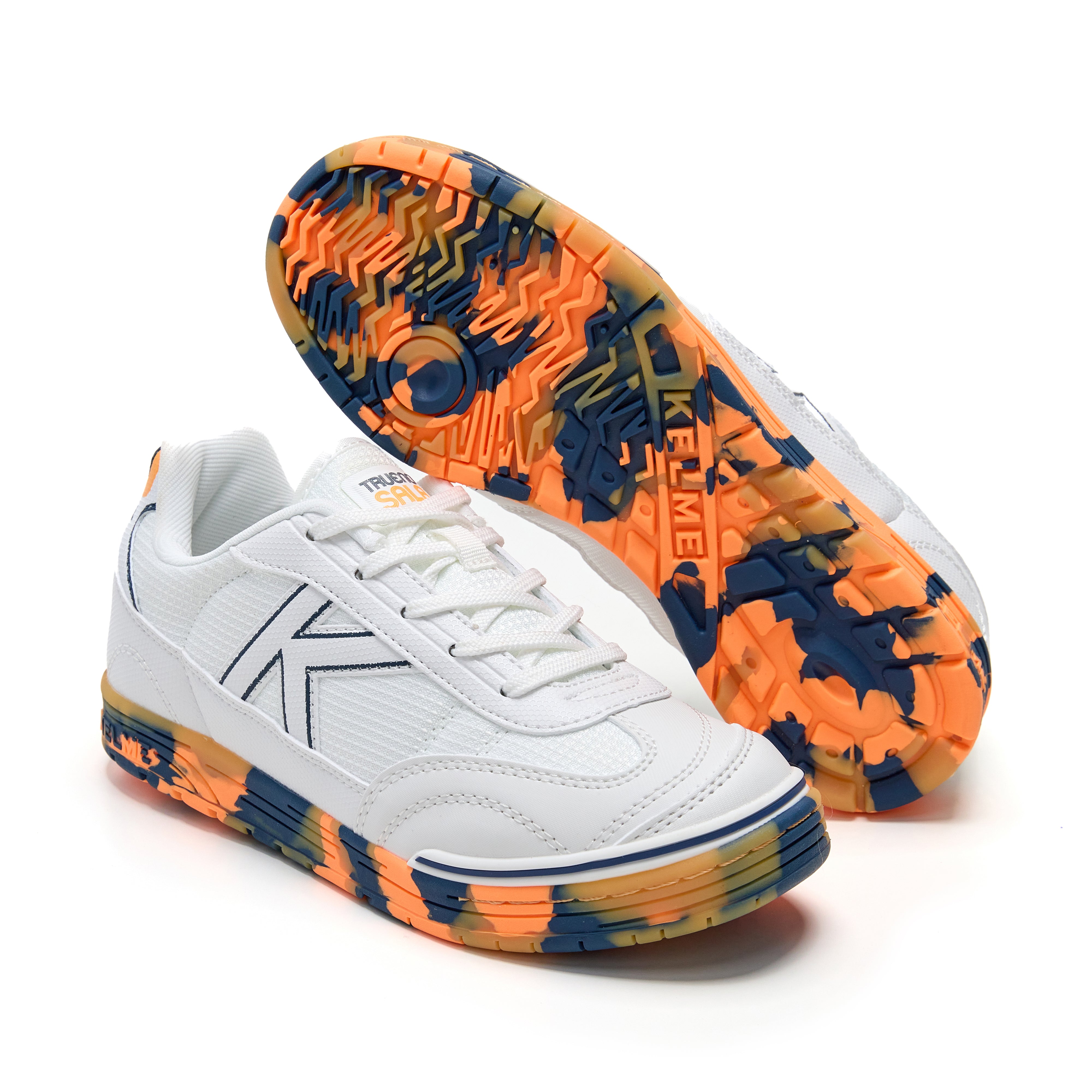 ZAPATILLAS CASUAL DE NIÑO TRUENO LACE BLANCO-AZUL