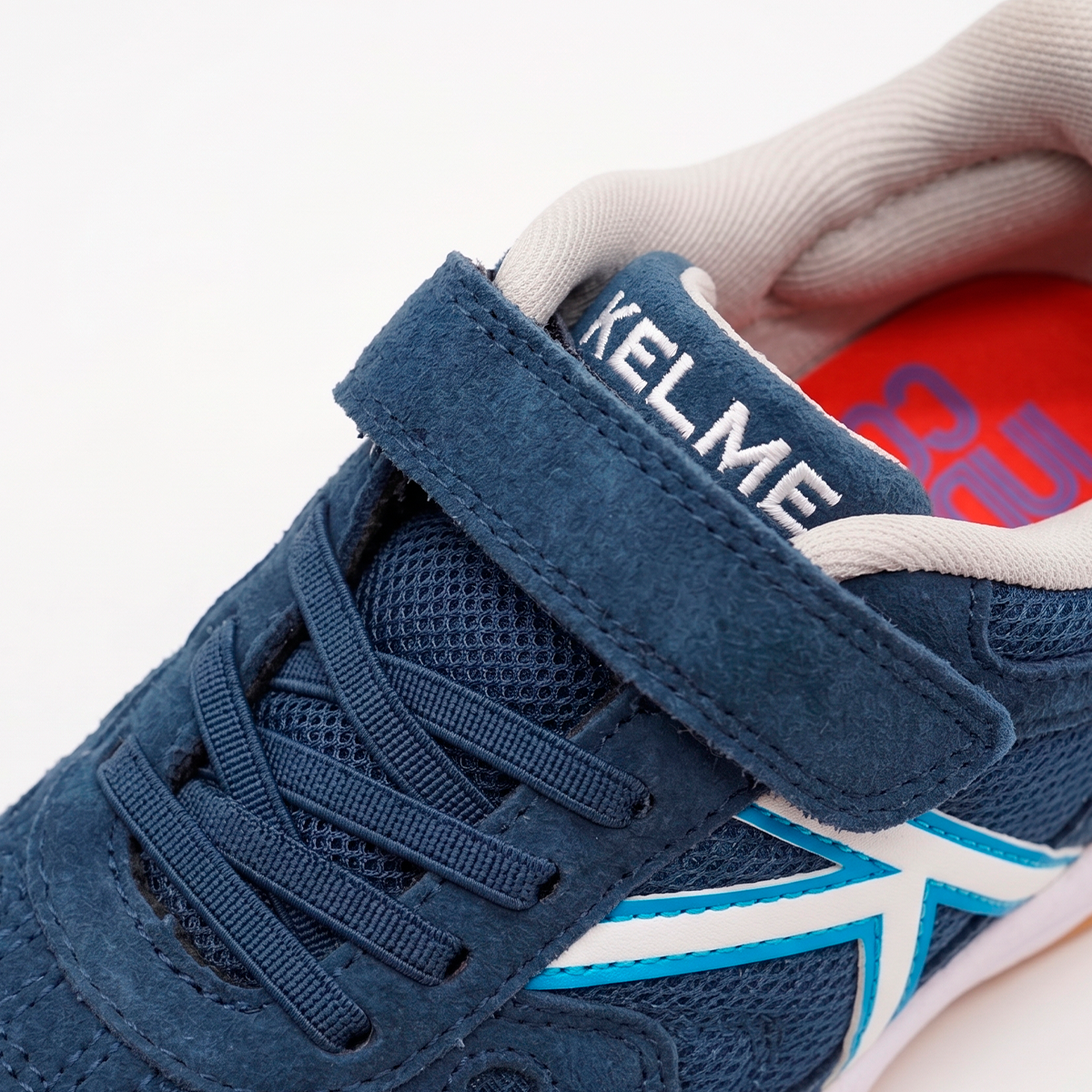 BOY'S INDOOR COPA ELASTIC BLUE SNEAKERS