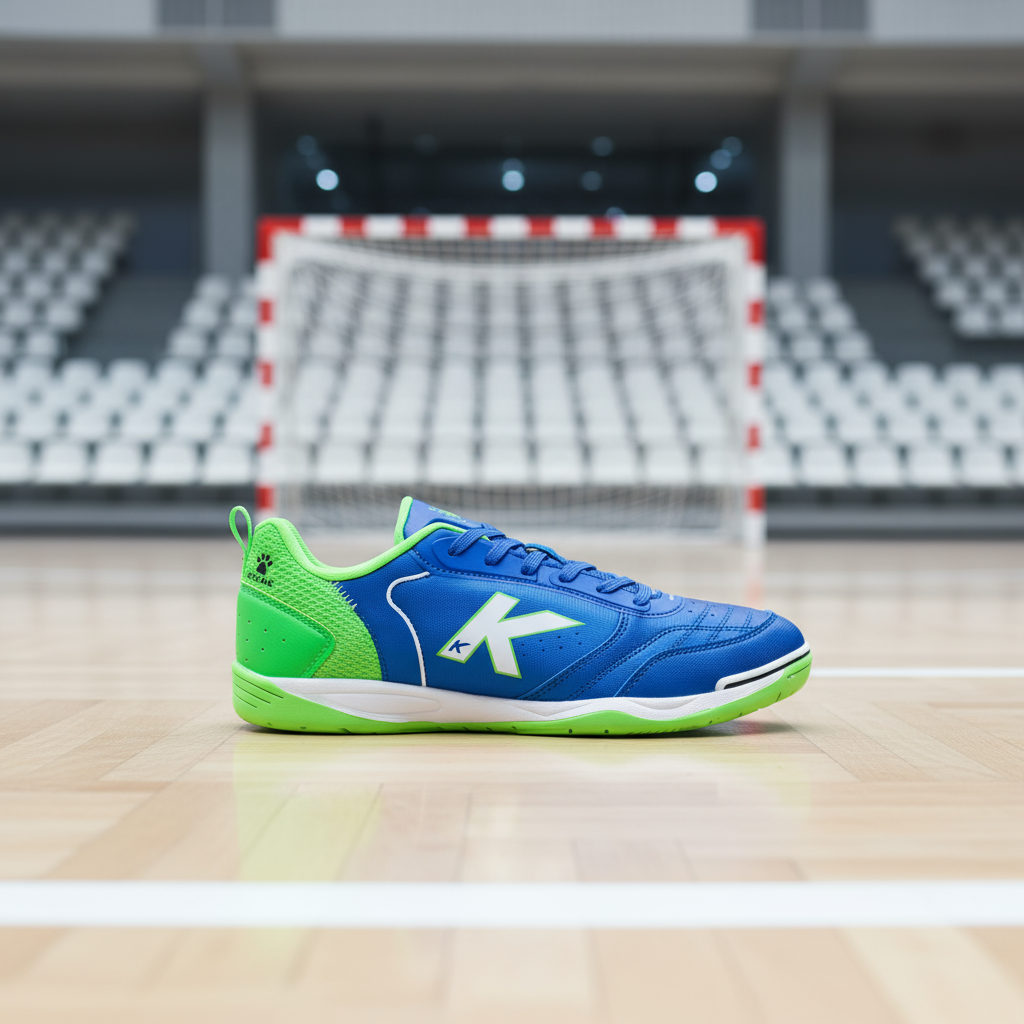 ZAPATILLAS DE FÚTBOL SALA GOLEIRO AZUL VERDE