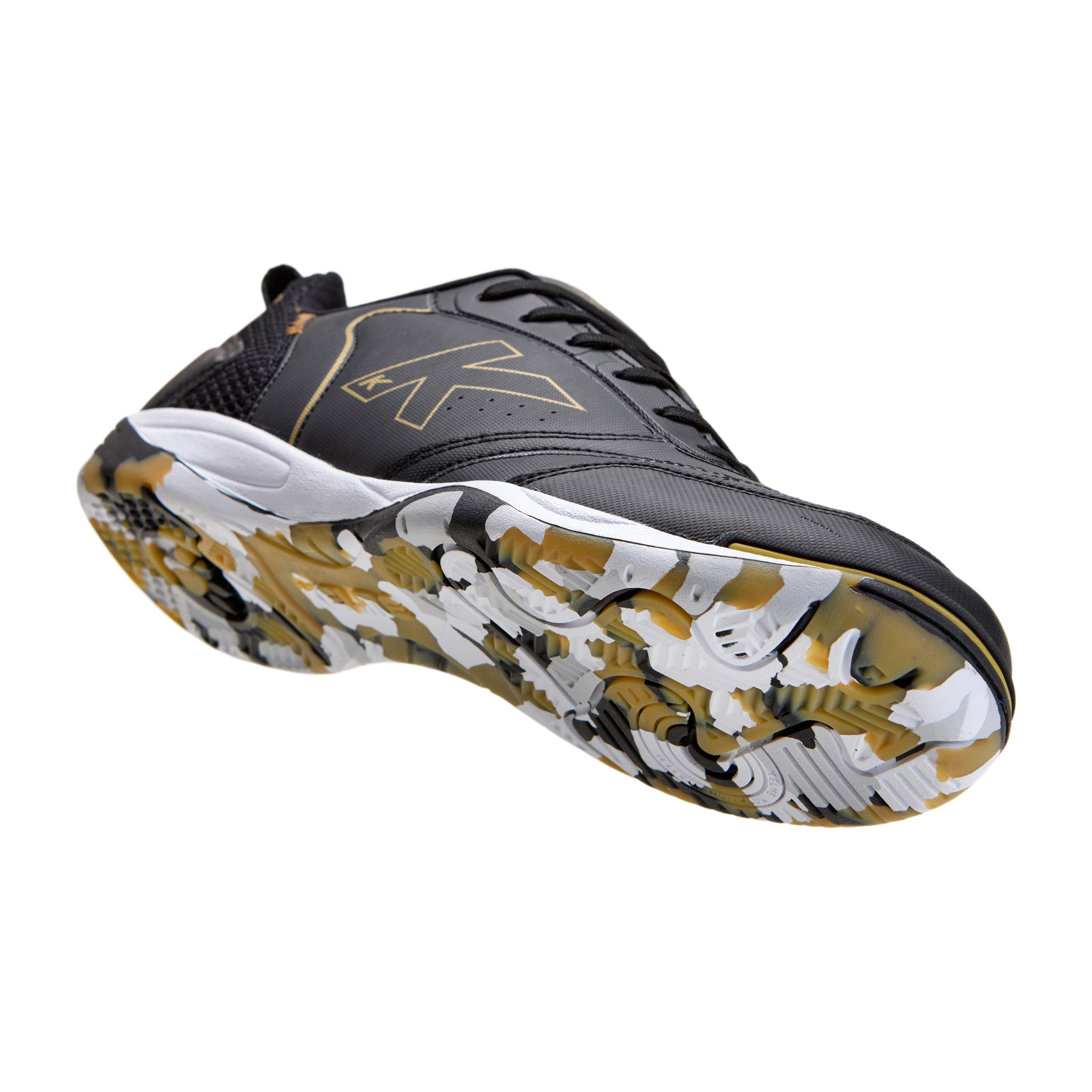 SAPATILHAS DE FUTEBOL DE SALÃO GOLEIRO INDOOR PRETO