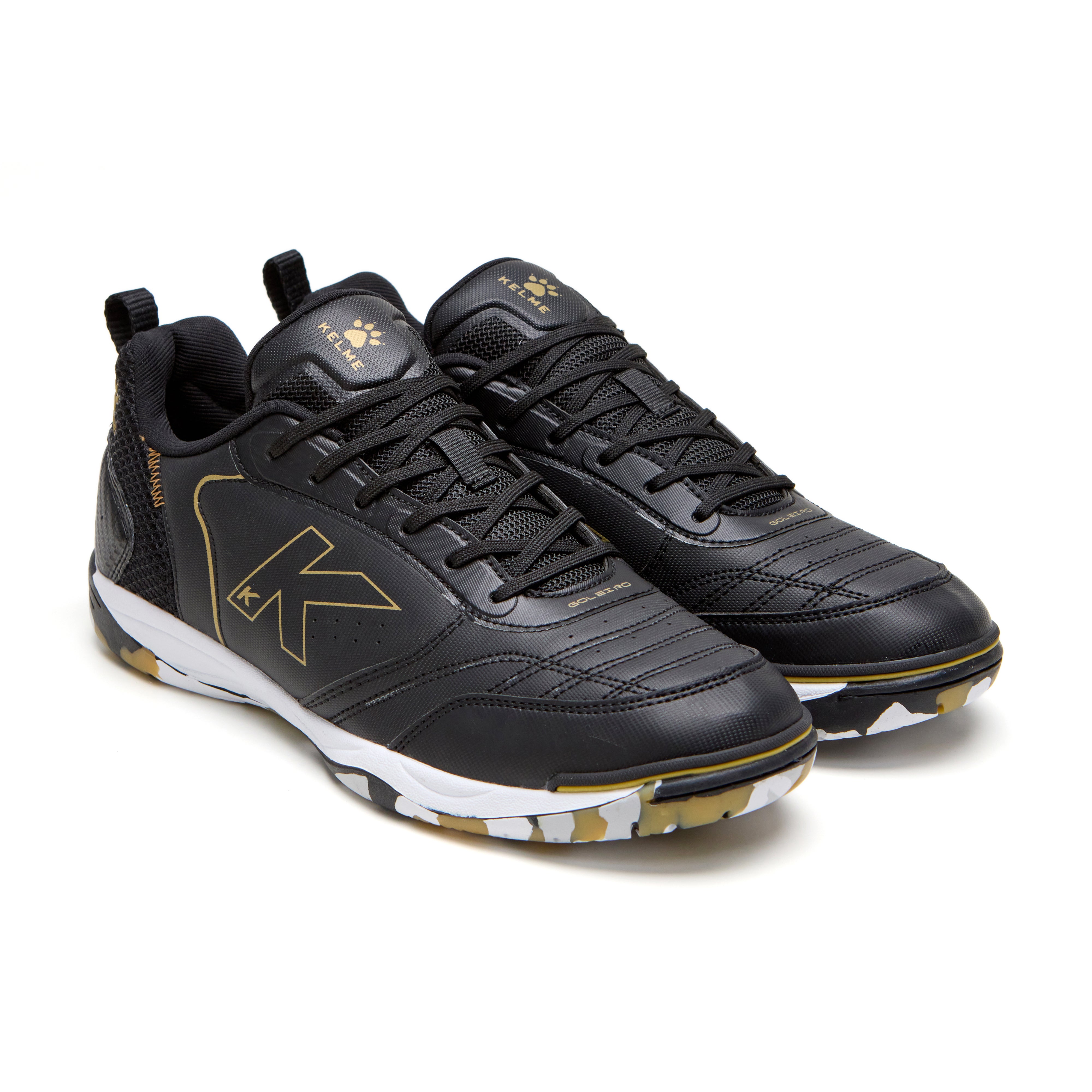 SAPATILHAS DE FUTEBOL DE SALÃO GOLEIRO INDOOR PRETO