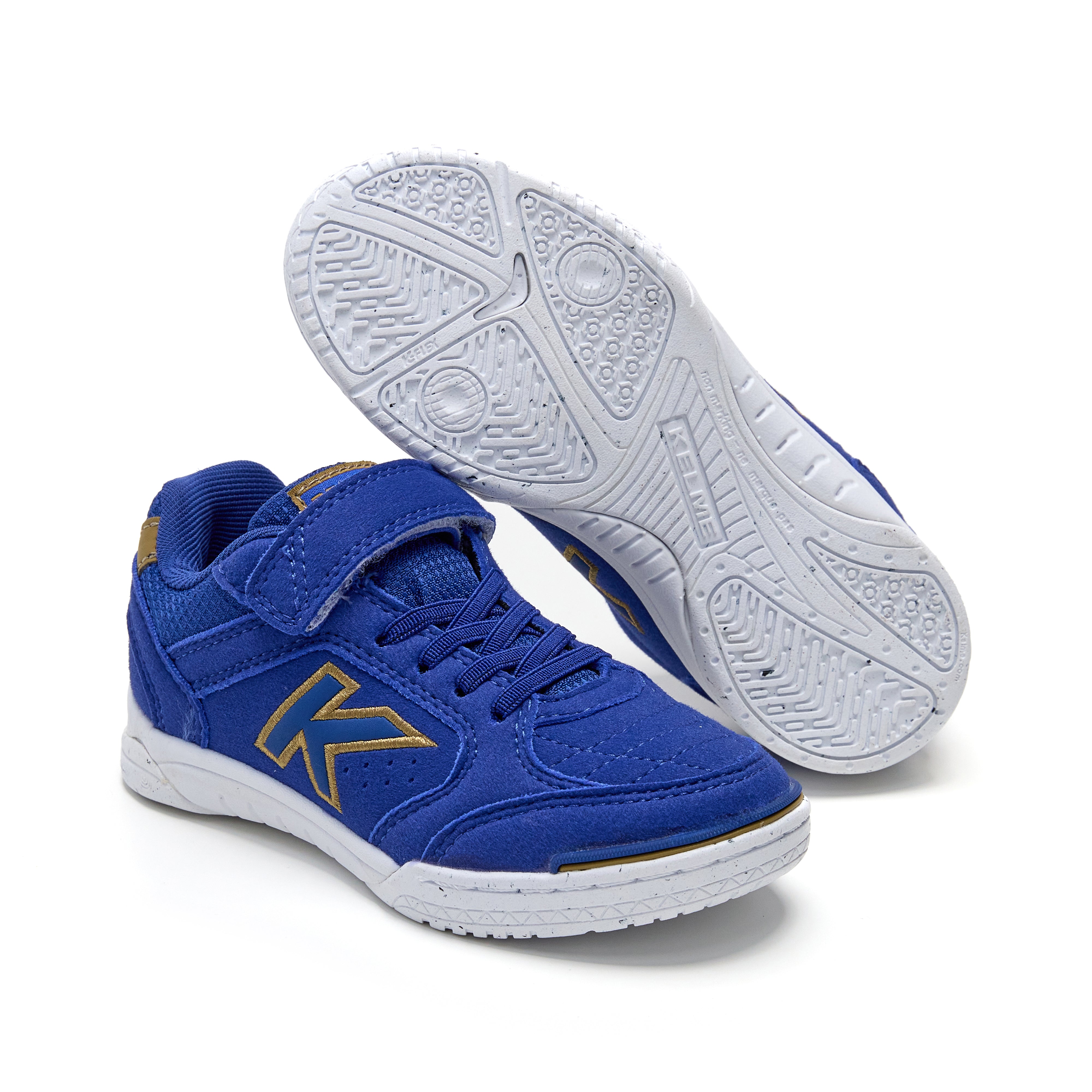 ZAPATILLAS DE NIÑO PRECISION ELASTIC AZUL DORADO