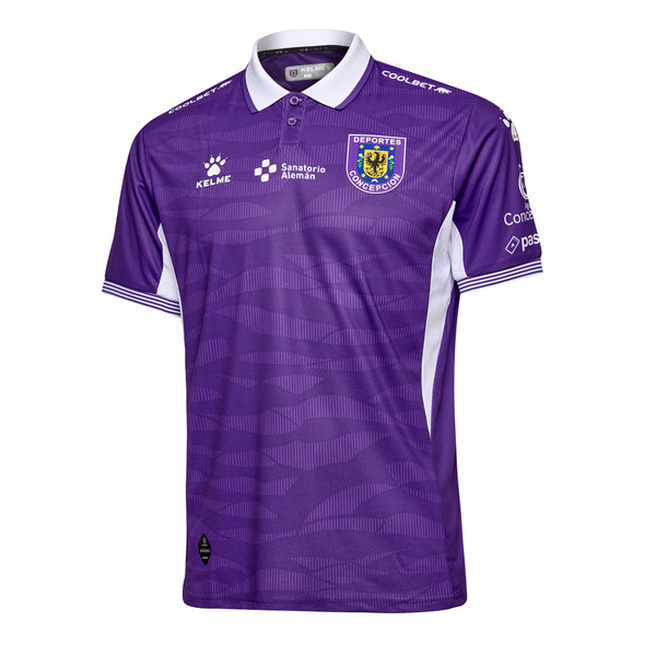 Camisola Home Deportes Concepción 25-26 Roxa