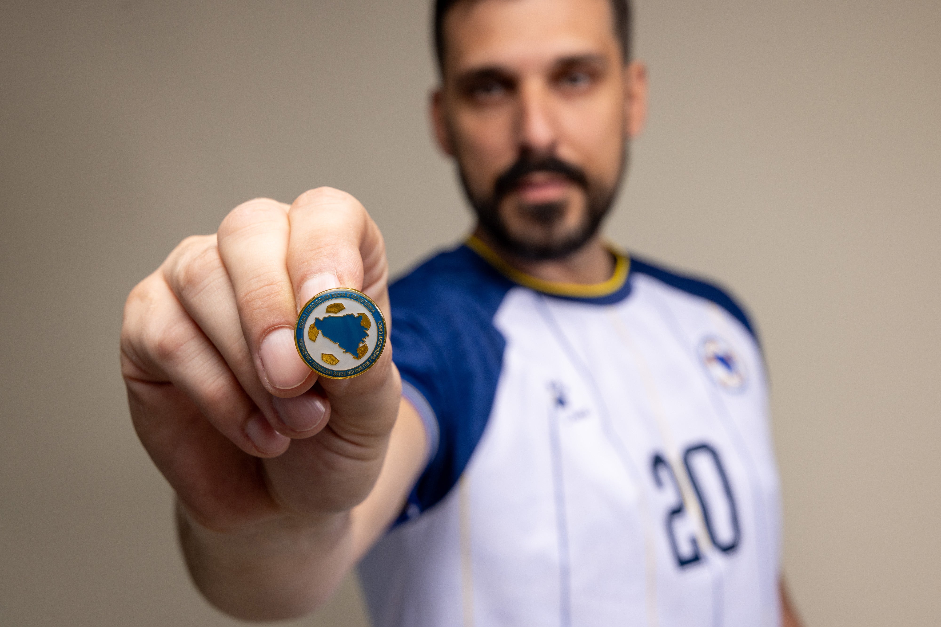 BOSNIA & HERZEGOVINA 2026 WORLD CUP AWAY JERSEY - PLAYER VERSION