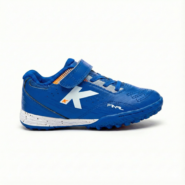 YOUTH ELASTIC TURF SHOES BLUE