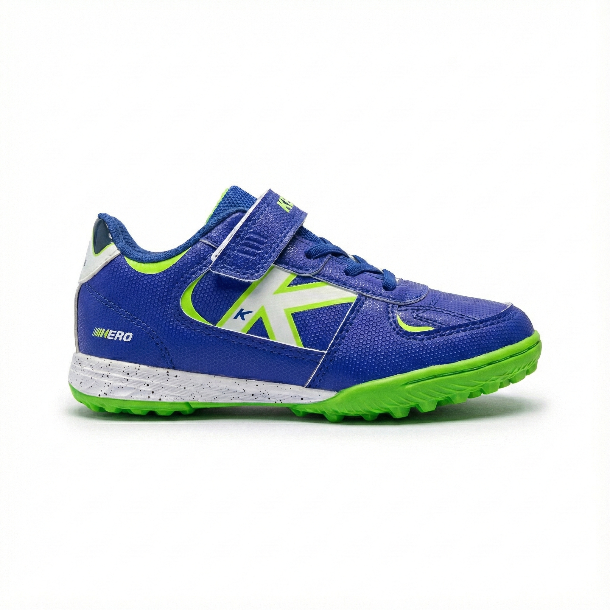 ZAPATILLAS DE NIÑO HERO TURF ELASTIC AZUL-VERDE