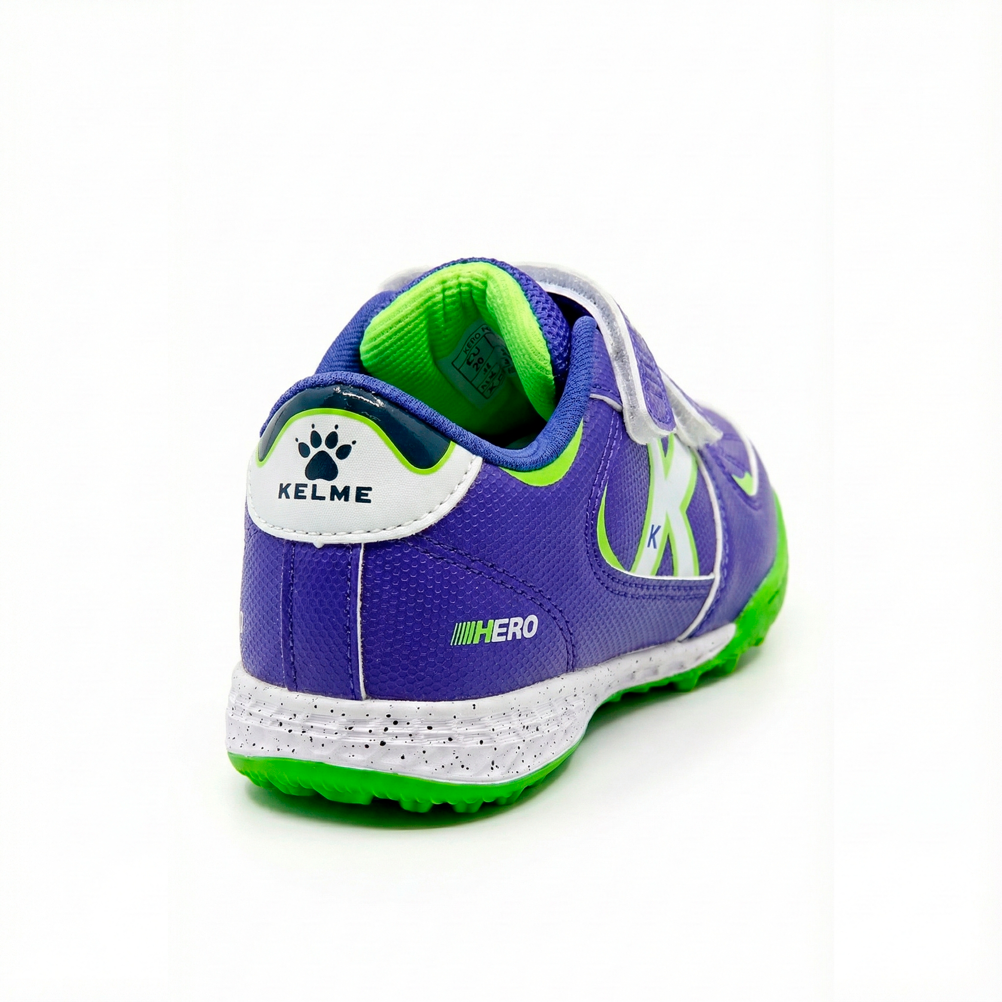 ZAPATILLAS DE NIÑO HERO TURF ELASTIC AZUL-VERDE