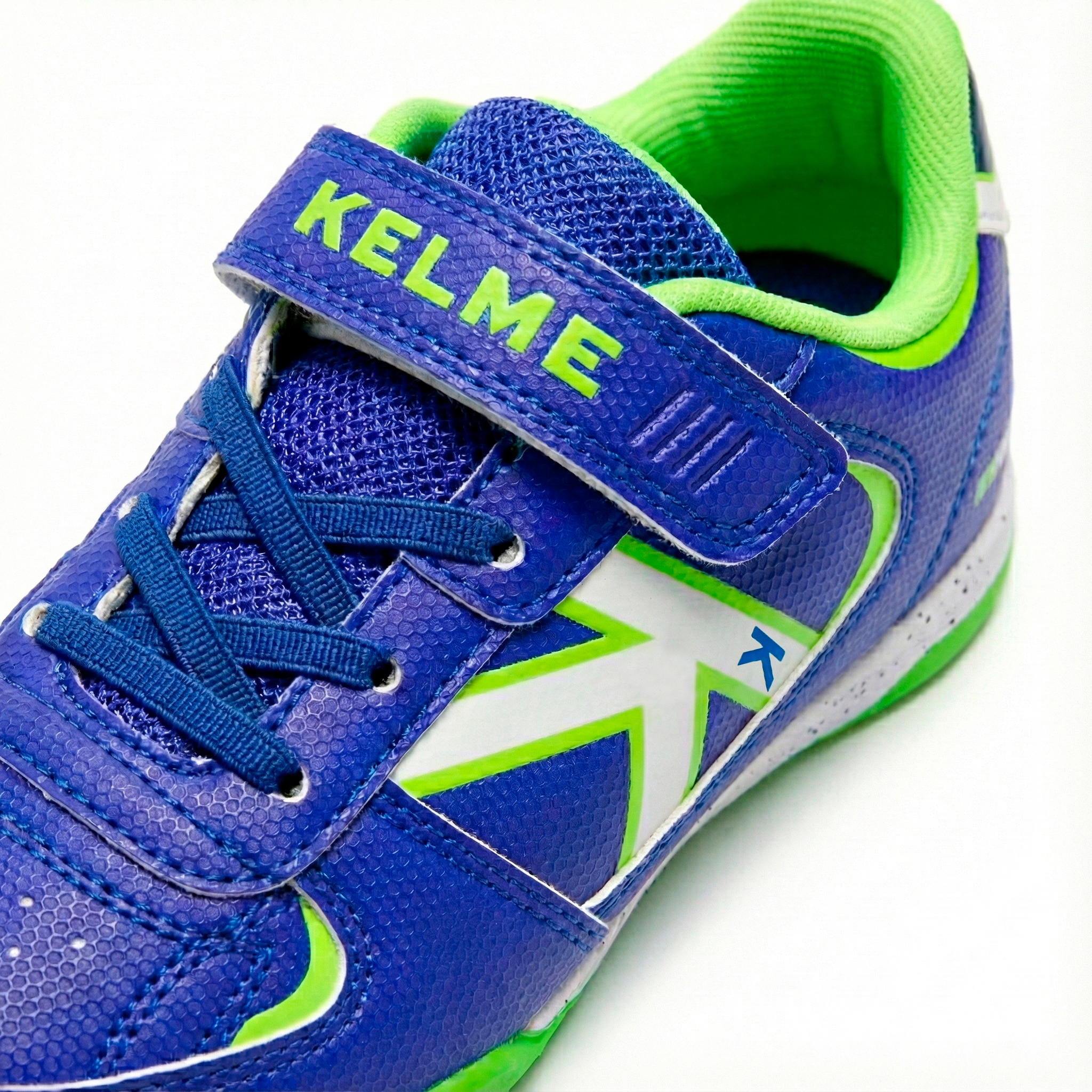 ZAPATILLAS DE NIÑO HERO TURF ELASTIC AZUL-VERDE