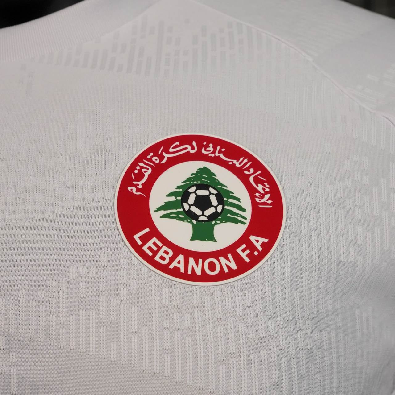 CAMISETA 2ª EQUIPACIÓN LÍBANO BLANCO