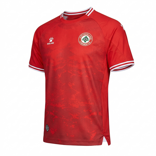 CAMISOLA PRINCIPAL LÍBANO VERMELHA