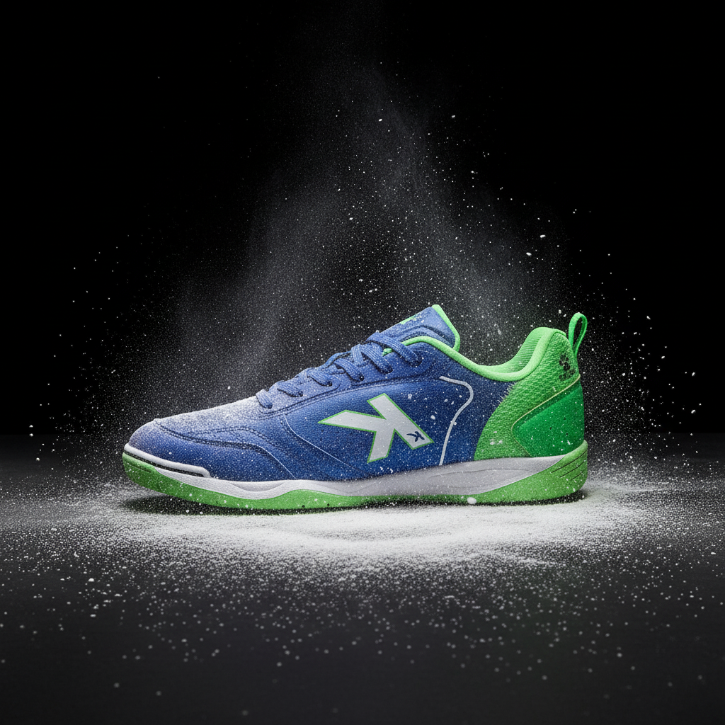 Zapatillas Goleiro con efecto brake sobre polvo