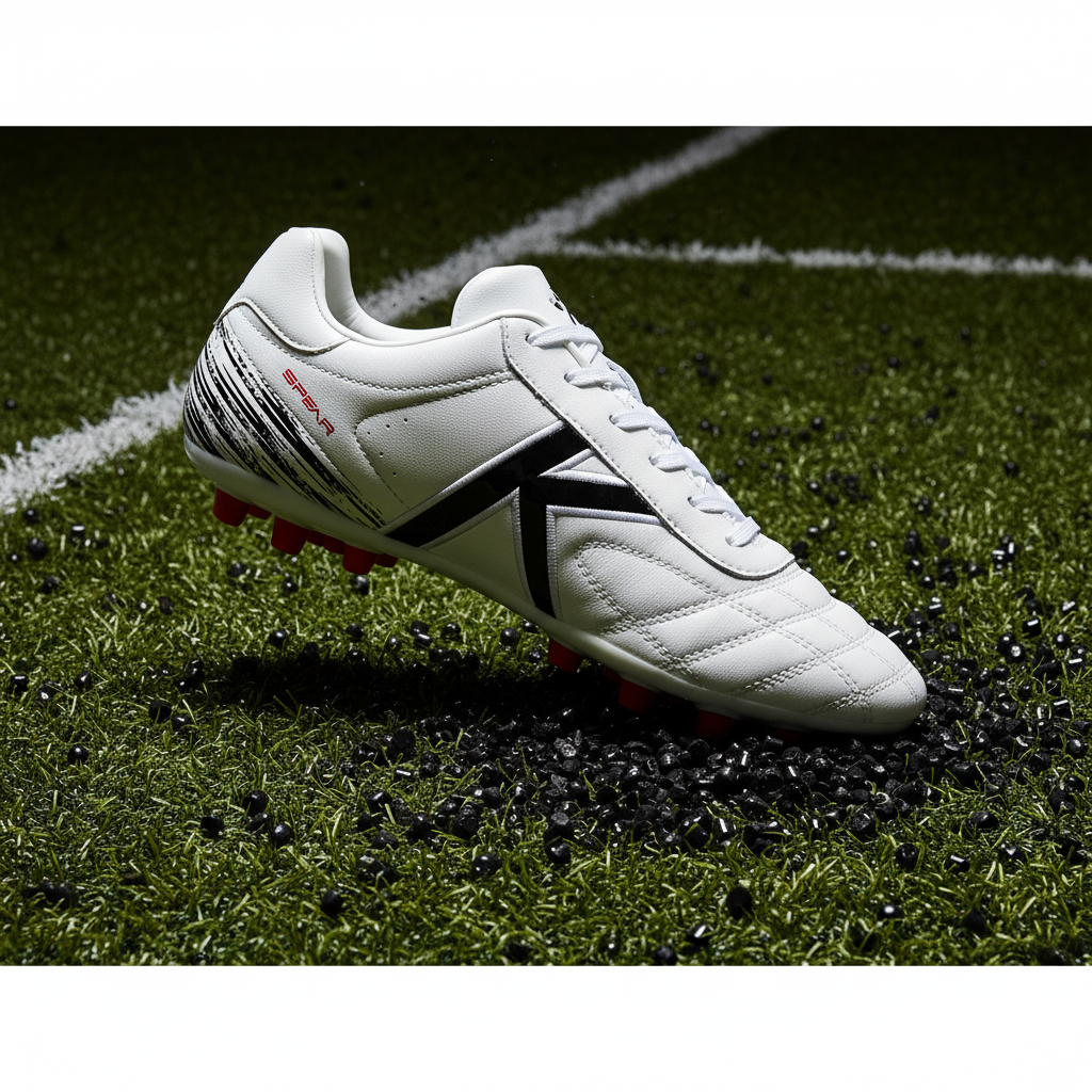 Botas de fútbol SPEAR AG sobre césped artificial