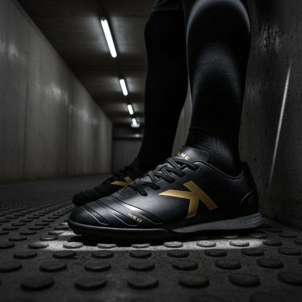 Botas de fútbol Original Neo Turf en túnel de vestuarios