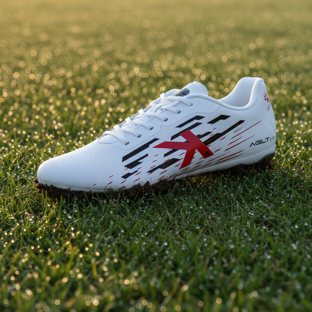 Botas de fútbol Agility Lite en césped natural con rocío