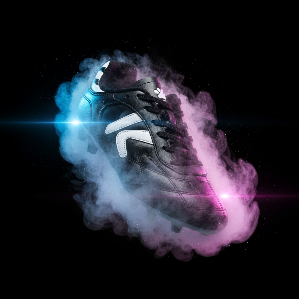 Botas de fútbol Heritage MG con humo y luces