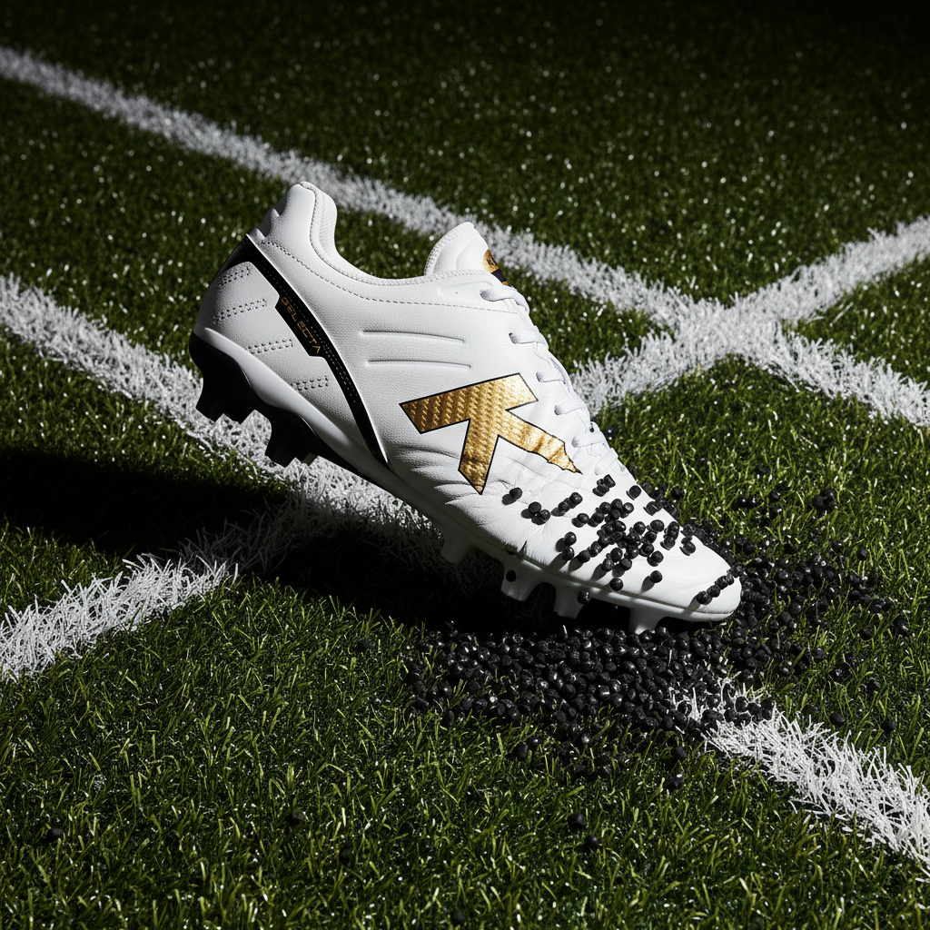 Botas de fútbol Selecta MG sobre césped artificial