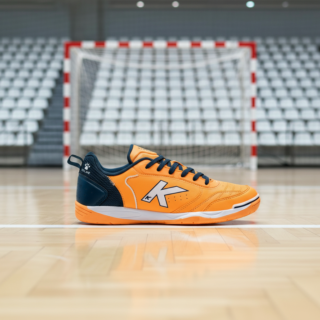 Zapatilla Goleiro con red de portería