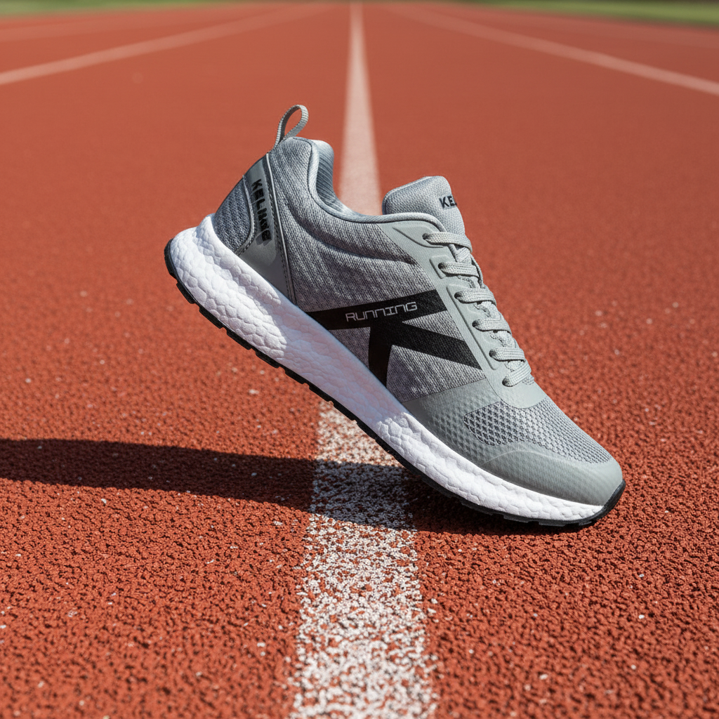 Zapatillas Running K-Rookie en pista de tartán