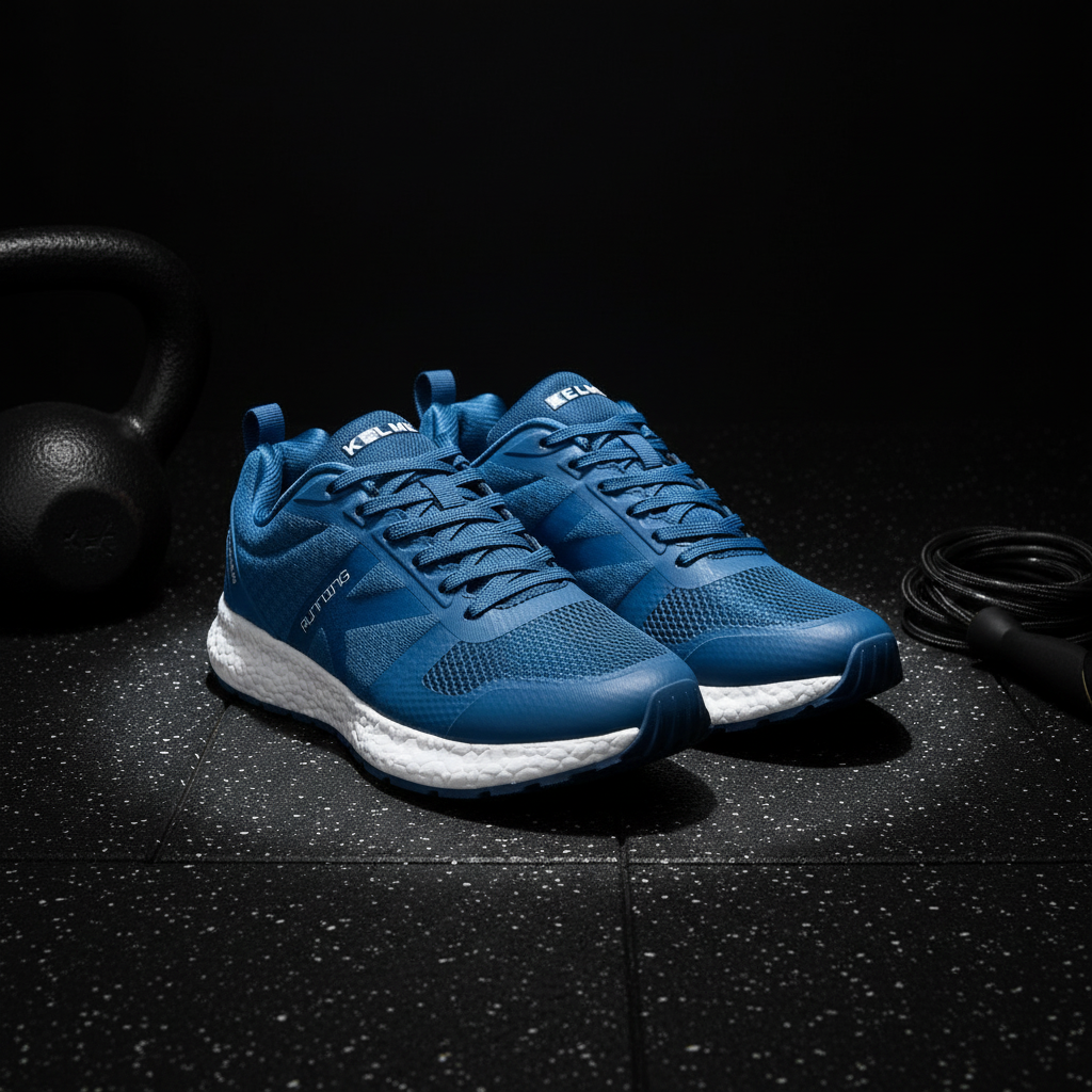 Zapatillas K-ROOKIE sobre suelo de caucho de gimnasio