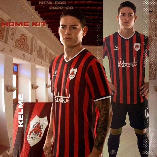 KELME Y AL-RAYYAN SC PRESENTAN LAS EQUIPACIONES DE LA NUEVA TEMPORADA 22/23