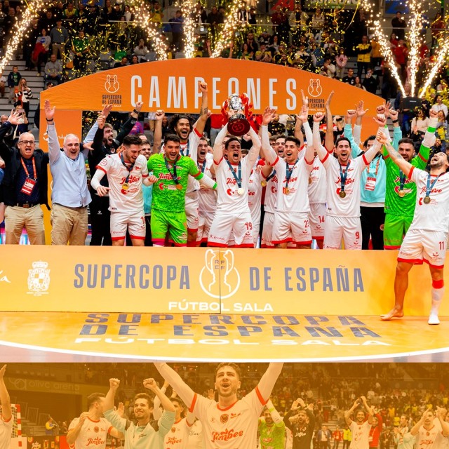 JIMBEE, CHAMPION OF THE SUPERCUP OF SPAIN