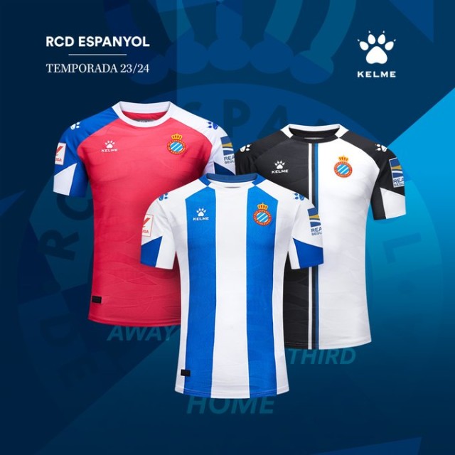 KELME PRESENTA LAS NUEVAS EQUIPACIONES DEL RCD ESPANYOL