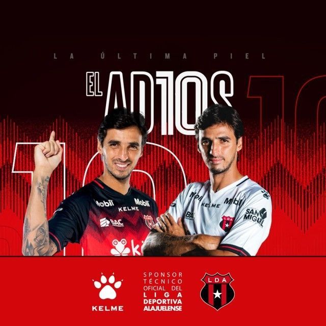 KELME AND LIGA DEPORTIVA ALAJUELENSE PRESENT THE KITS FOR THE NEW SEASON